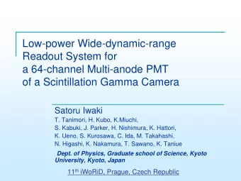 Low-power Wide-dynamic-range  Readout System for  a 64-channel Multi-anode PMT  of a Scintillation