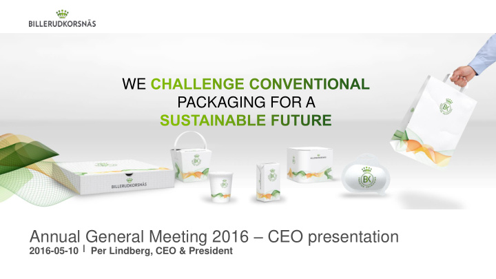 annual general meeting 2016 ceo presentation