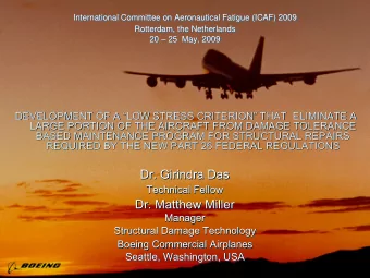 Dr. Girindra Das  Dr. Girindra Das  Dr. Girindra Das  Technical Fellow  Technical Fellow  Technical