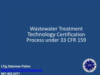 US Regulations  Purpose  prevent the discharge of untreated  sewage from vessels into the
