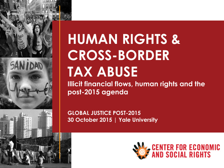 human rights cross border tax abuse
