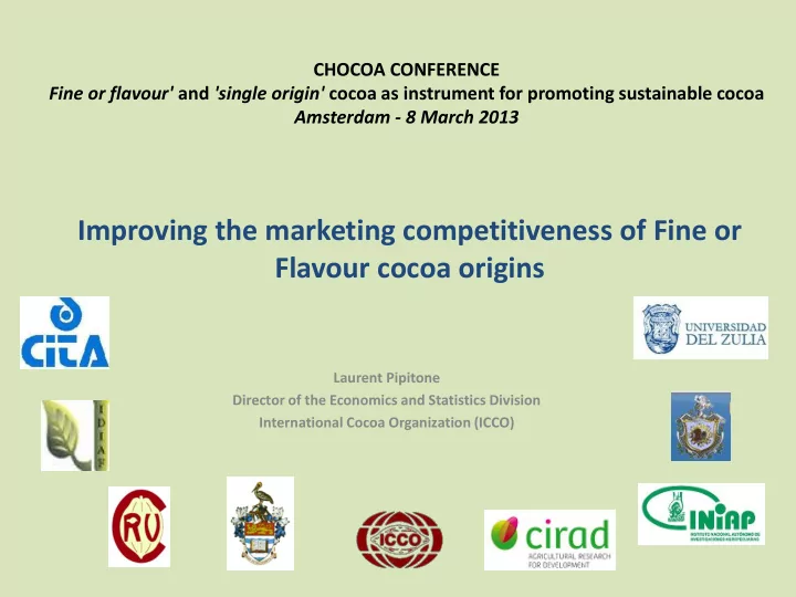 flavour cocoa origins
