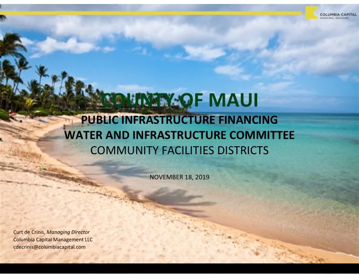 county of maui