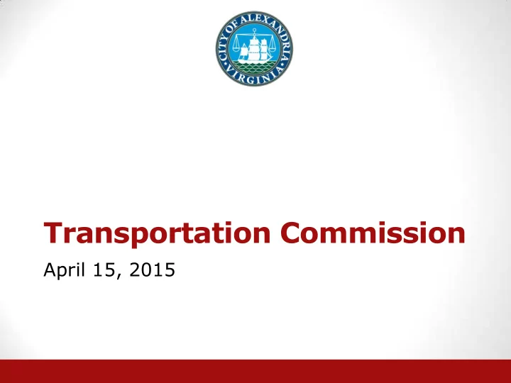 transportation commission
