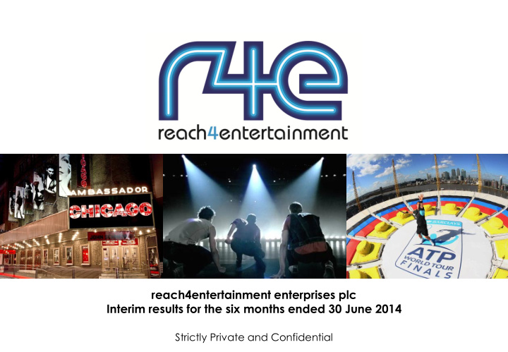 interim results for the six months ended 30 june 2014