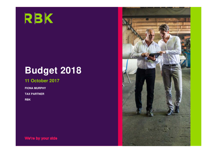 budget 2018