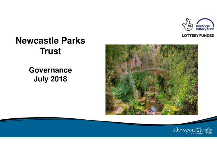 newcastle parks trust