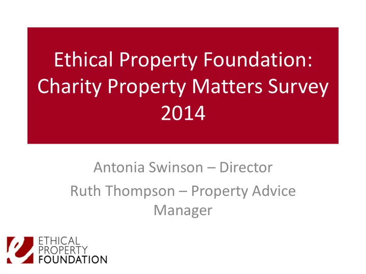 ethical property foundation