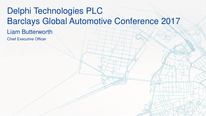 delphi technologies plc