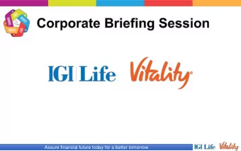 Assure financial future today for a better tomorrow  Creating a better tomorrow  Disclaimer  THIS