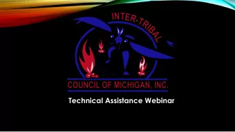 Technical Assistance Webinar  Helping Native American Moms and Babies by Using Alcohol Screening