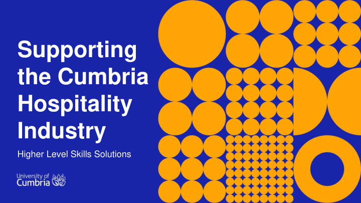 supporting the cumbria hospitality