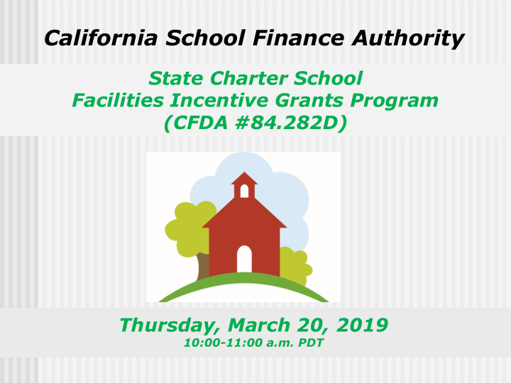 california school finance authority