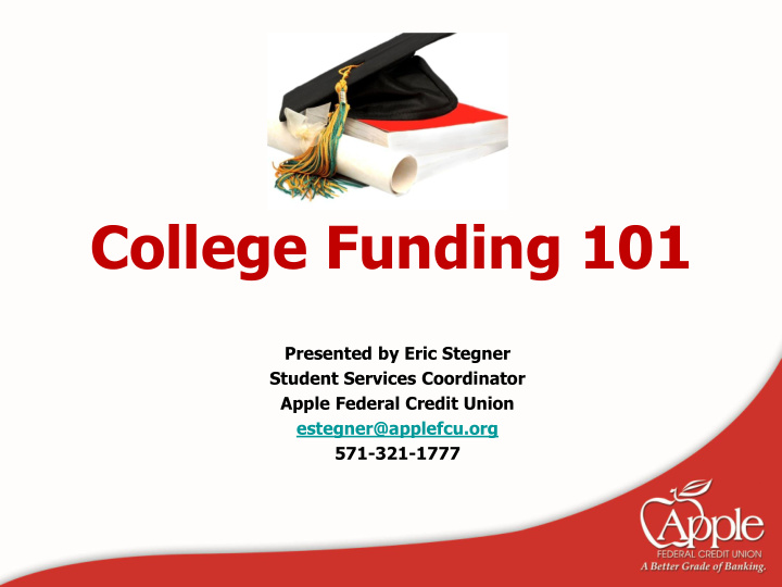 college funding 101