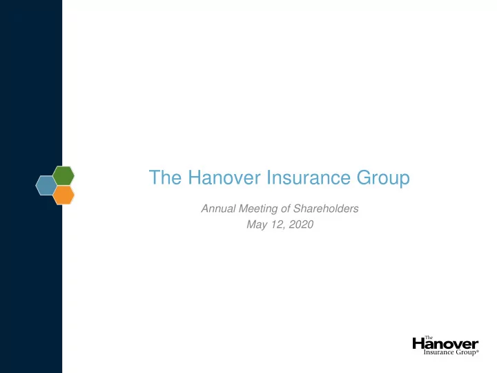 the hanover insurance group