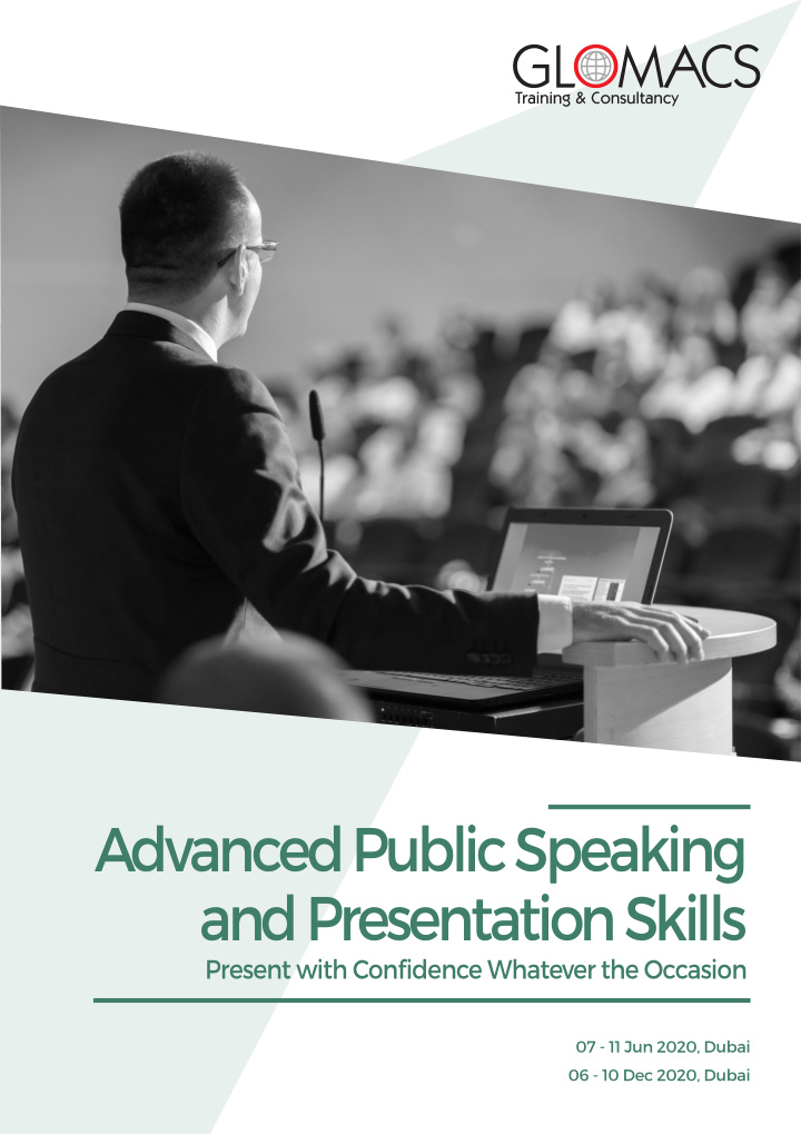 advanced public speaking and presentation skills