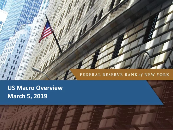 march 5 2019 overview