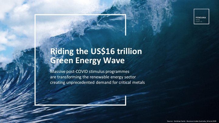 green energy wave