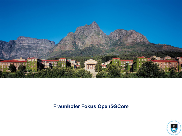 fraunhofer fokus open5gcore testbed initiatives