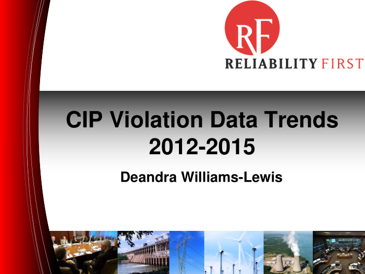 cip violation data trends 2012 2015