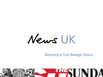 Becoming a True Strategic Partner  Carrie Birmingham  Carrie is highly focused senior HR leader