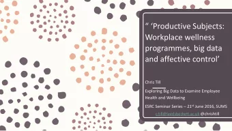 Self-tracking and Corporate Wellness  Step Jockey Corporate wellness  why are  employers