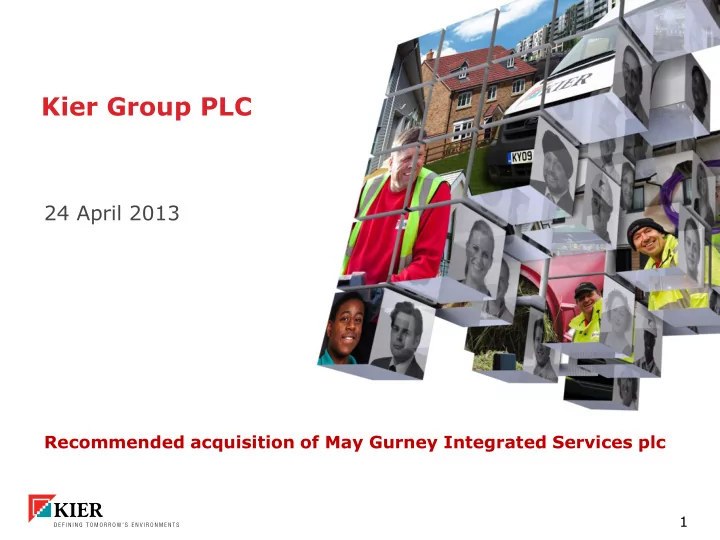 kier group plc