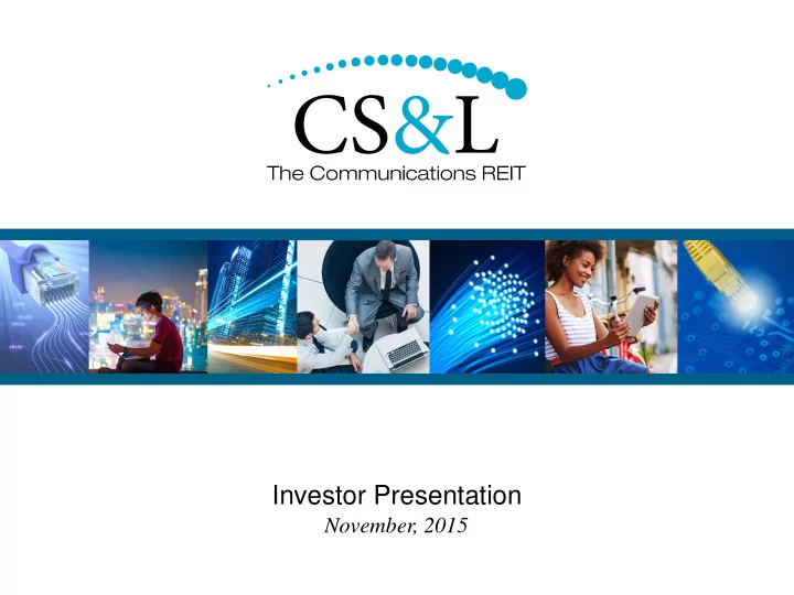 investor presentation