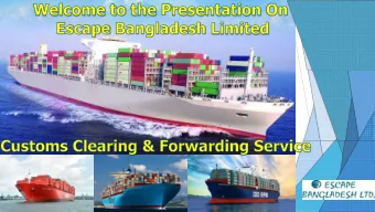 1  TABLE OF CONTENTS  1.     Company introduction and project