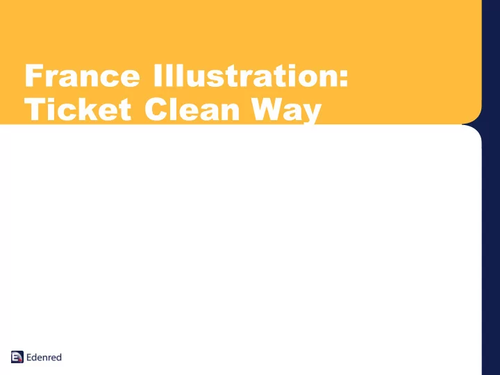 france illustration ticket clean way expense management