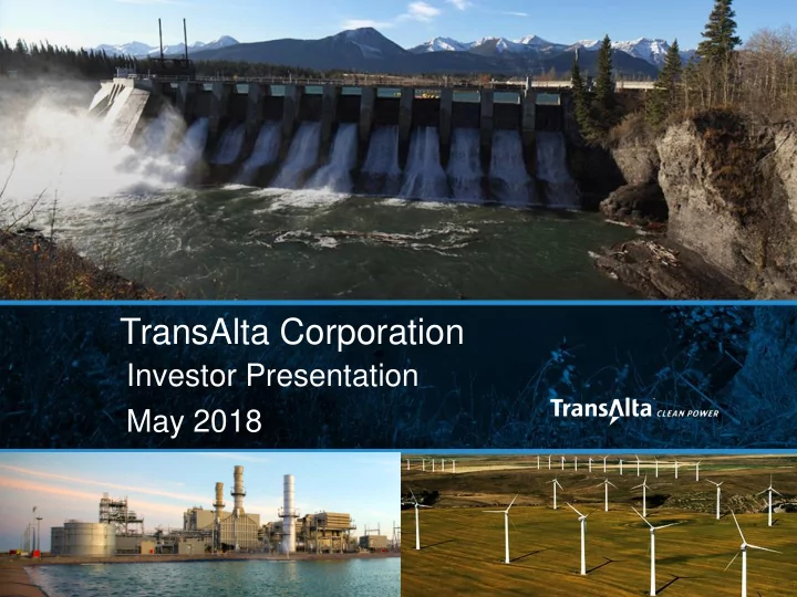 transalta corporation