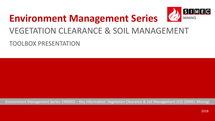 environment management series