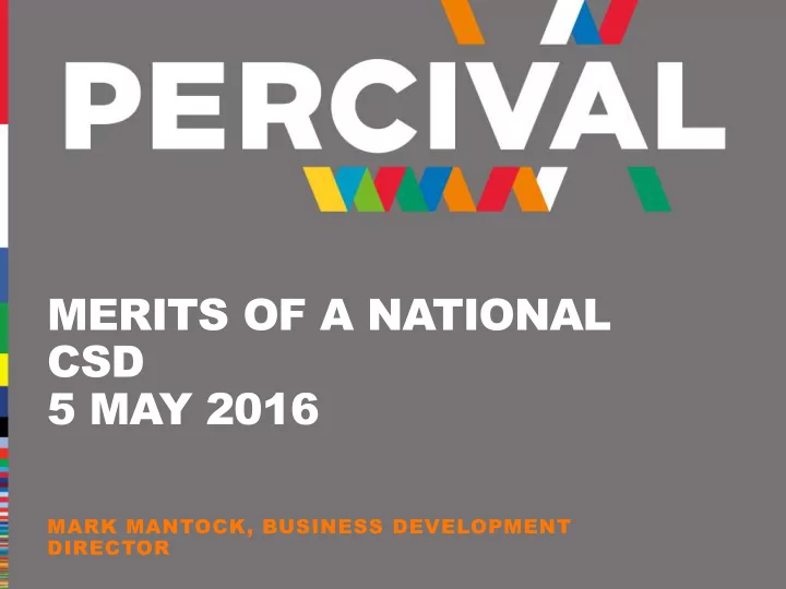 merits of a national