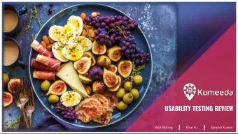 USABILITY TESTING REVIEW  Matt Bishop  Elise Fu  Sanchit Kumar  INTRODUCTION  Elis  Elise Fu  Fu