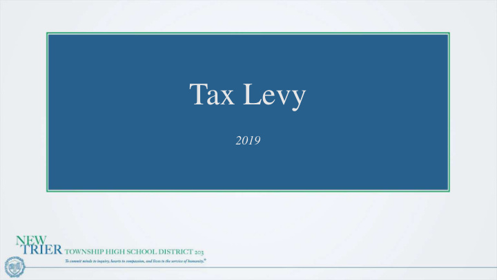 tax levy