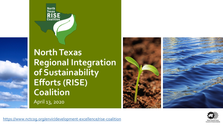 north texas regional integration of sustainability