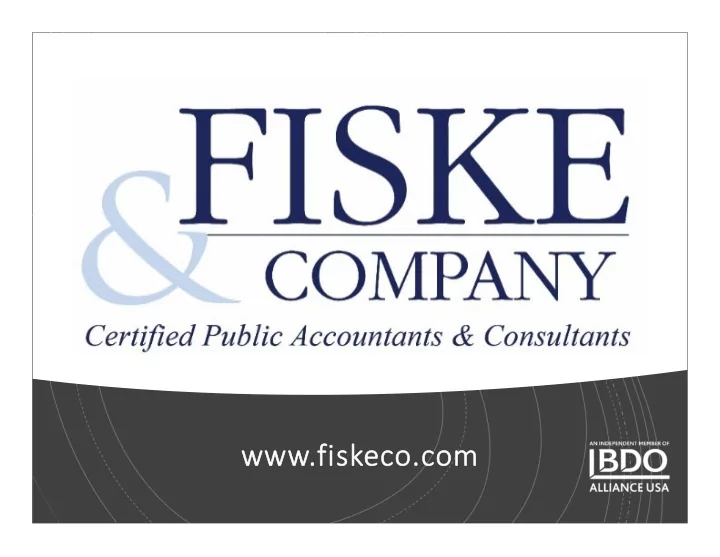 fiskeco com om yo your presen esenters