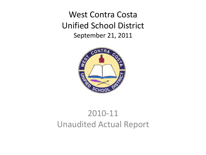 west contra costa