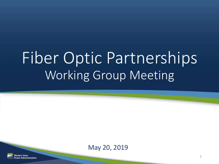 fiber optic partnerships