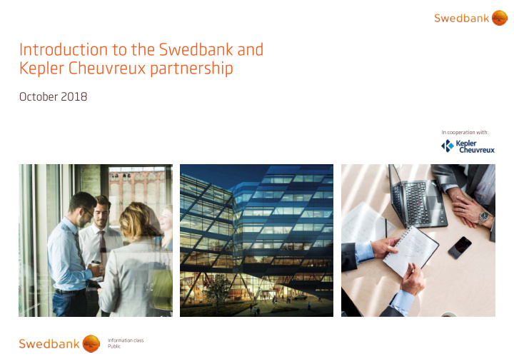 introduction to the swedbank and kepler cheuvreux