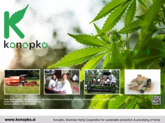 www.konopko.si  www.konopko.si  KonopKo, Slovenian Hemp Cooperative for sustainable production