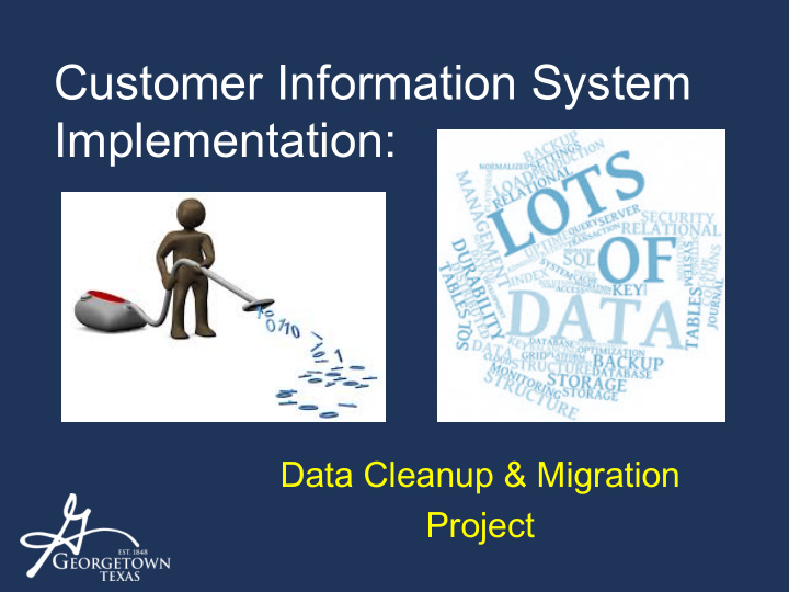 customer information system implementation