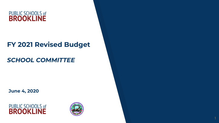 fy 2021 revised budget