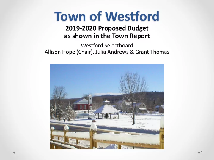 town of westford