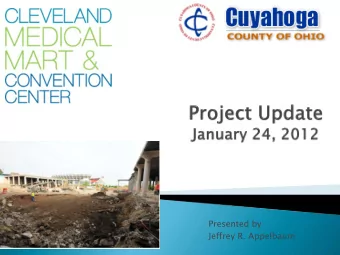 Presented by  Jeffrey R. Appelbaum  Pro  roject  Scope  pe  Buil  ildin  ing Siz  ize --  --