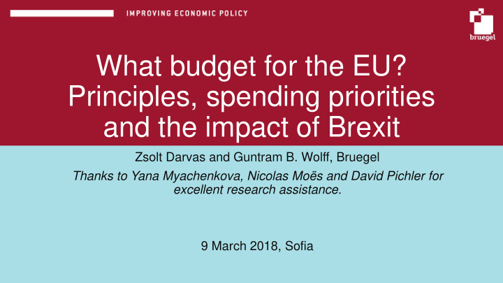 what budget for the eu
