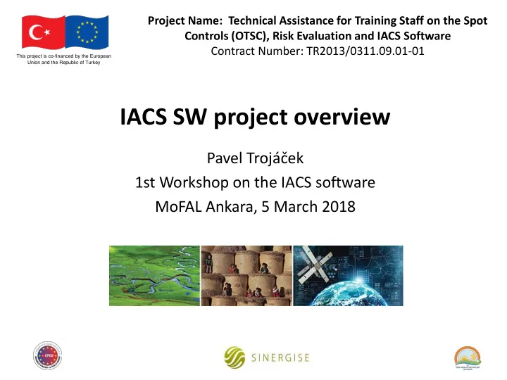 iacs sw project overview