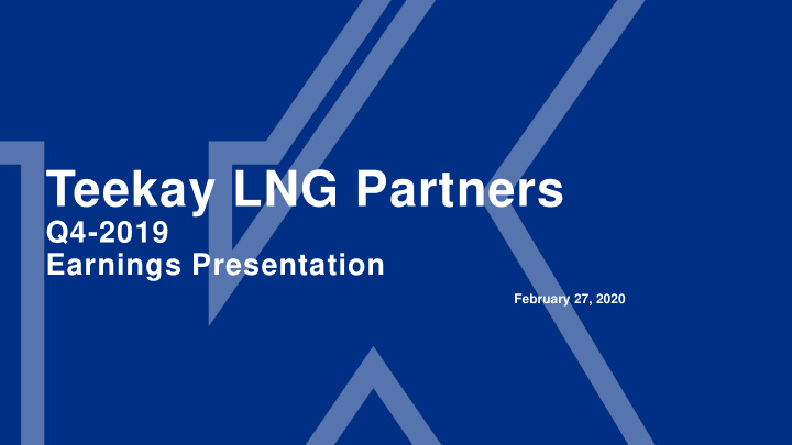 teekay lng partners