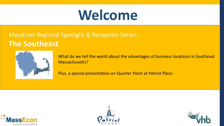 welcome