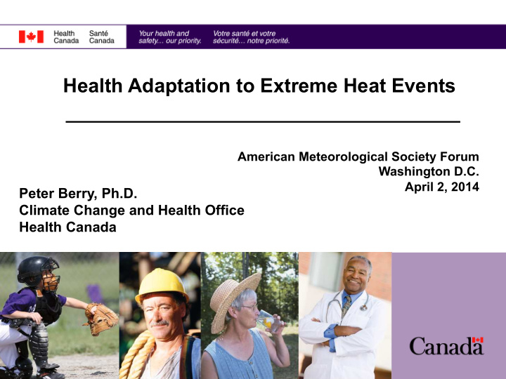 health adaptation to extreme heat events